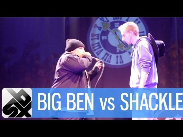 BIG BEN vs SHACKLE  |  Shootout Beatbox Battle Quarter Final  |  Vokal Total '13