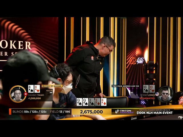 Top 6 Insane Hands from Triton Poker Jeju $100K Main Event Day 12