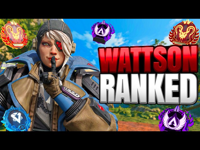 High Level Wattson Ranked Gameplay - Apex Legends (No Commentary)