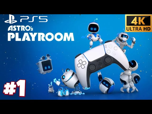 ASTRO's PLAYROOM(GAMPLAY)PS5(#1)(4K Ultra HD)OP PIE