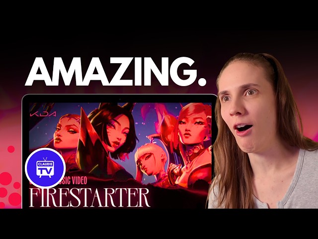 *NEW* THEY'RE BACK! | K/DA Firestarter Reaction | League Of Legends | ClaudieTV