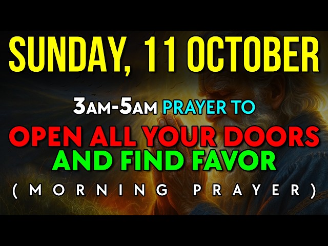 God's FAVOR Is Already Opening Your Week: PRAY Psalm 23 At 3AM To RECEIVE Doors No One Can SHUT