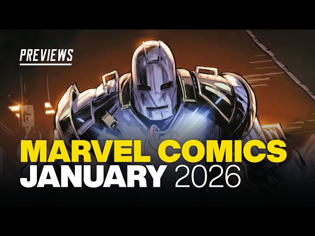MARVEL Comics PREVIEWS: What's NEW from Marvel in January 2026!