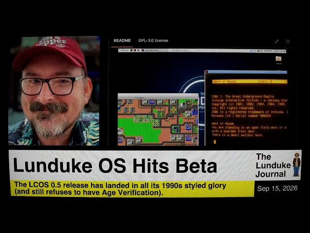 Lunduke OS Hits Beta