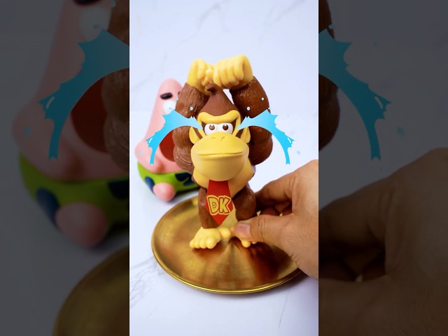Unboxing and Review Super Mario Bros - Patrick Star & Donkey Kong Toys Fun, ASMR Video