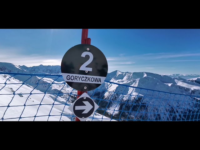Narty Kasprowy Wierch, słonecznie