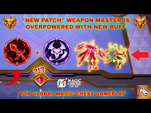 NEW PATCH! - WM SYNERGY IS NOW OVERPOWERED?? BEST MAGIC CHESS STRATEGY-MAGIC CHESS GO GO