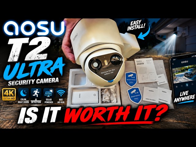 aosu T2 Ultra Review – Is This Security Camera REALLY Worth It?