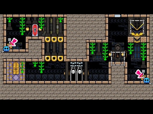One-screen puzzle gimmick4【300s】 by むぅ_♪ [Muu] 🍄Super Mario Maker 2 ◆ Switch 2 ◆ No Commentary #edc