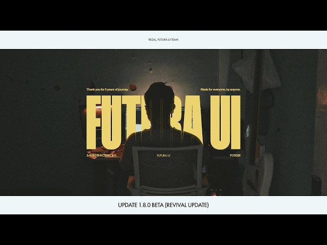 [2.2] Futura UI 1.8.0 Beta, Thank You for 5 Years of Futura UI Texture Pack, 5th Anniversary Special