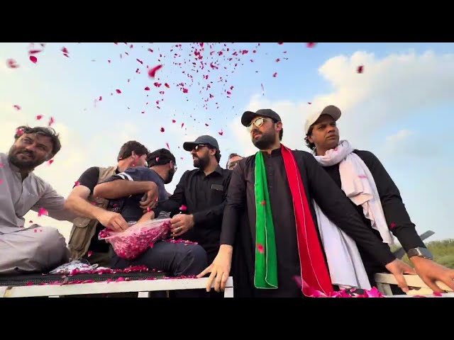 یہ صرف ایک مارچ نہیں، عوام کے عزم، اتحاد اور اپنے حق کے لیے پُرامن جدوجہد کی جھلک ہے۔۔