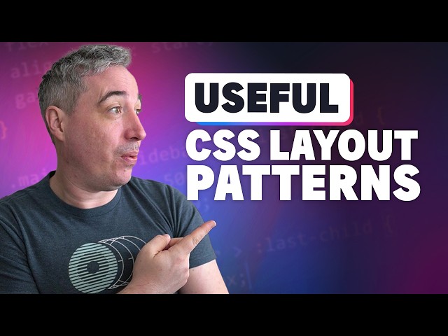 Handy CSS layout patterns, and fun ways to elevate them