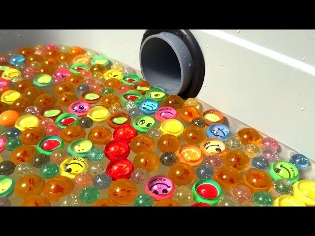 Water Marble Run ☆ 1000 Tiny Super Balls