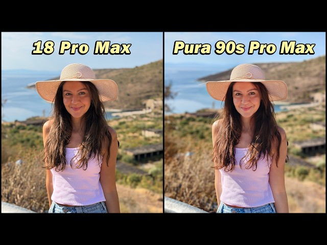 iPhone 18 Pro Max vs Huawei Pura 90s Pro Max Camera Test
