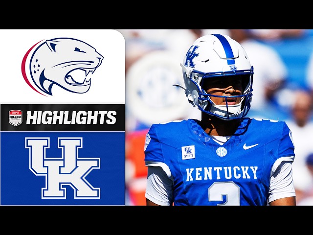 South Alabama Jaguars vs. Kentucky Wildcats | Full Game Highlights | ESPN College Football
