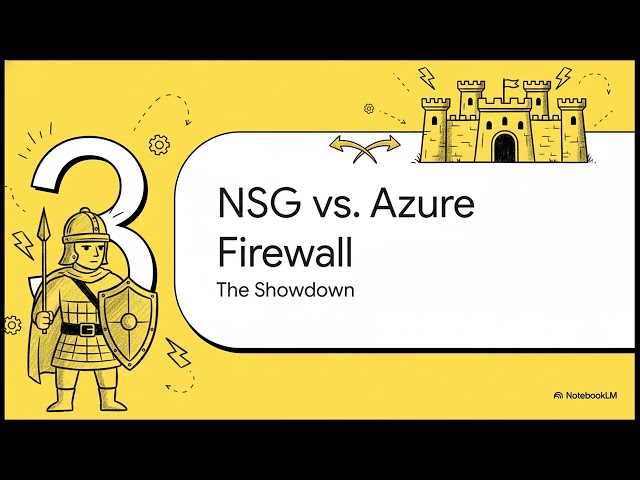 Azure NSG vs Azure Firewall: Key Differences Explained