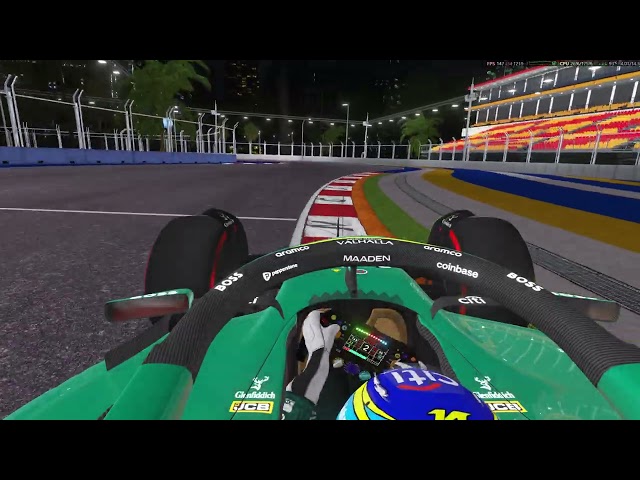 rFactor 2 Singapore test