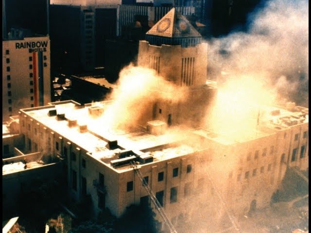 LAFDHistory Los Angeles Central Library Fire