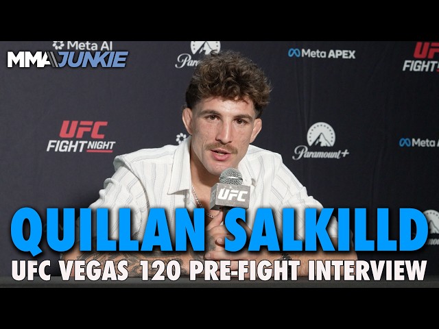 Quillan Salkilld on why he called out Mateusz Gamrot: 'I'm no p**sy' | UFC Vegas 120