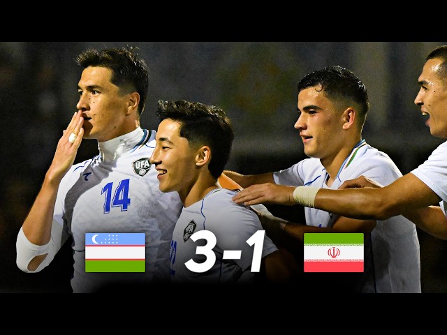 🇺🇿 UZBEKISTAN 3-1 IRAN 🇮🇷 | HIGHLIGHTS | FRIENDLY MATCH