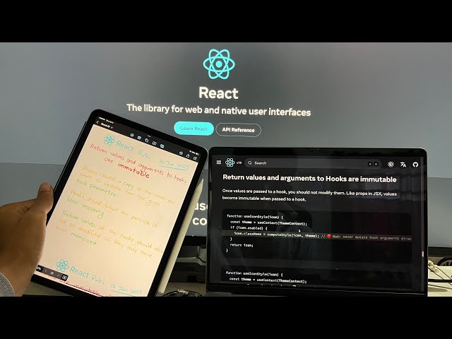 #92 React rule #4: Return values and arguments to hooks 🪝 must be immutable