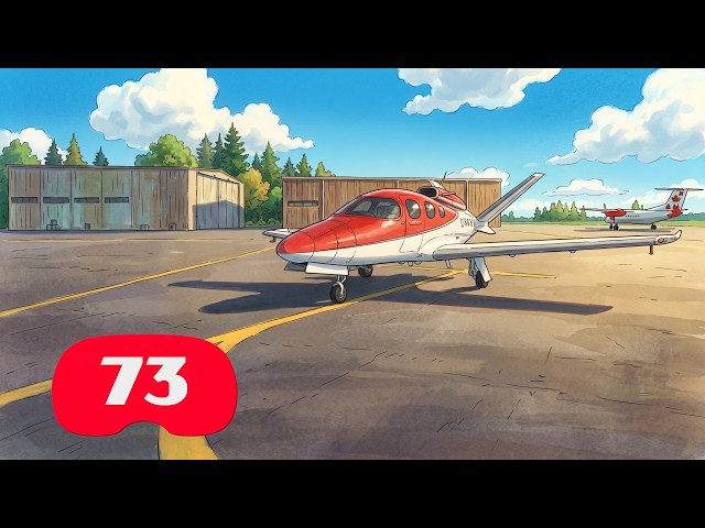 Private Charter to Ushuaia on Vision Jet, 30 Knots cross wind on landing, SU5.