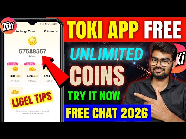Toki app free coins | Toki app free coins 2025 | toki app se paise kaise kamaye | Toki app free