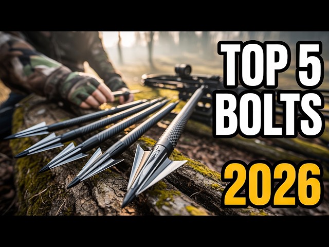 Top 6 Best Crossbow Bolts 2026!