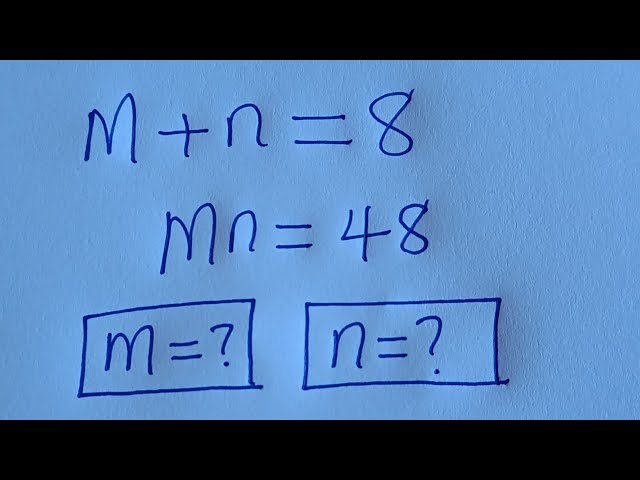 The Algebra Equation That Confuses 99% Of Math Students | Math Olympiad Mathematics 
