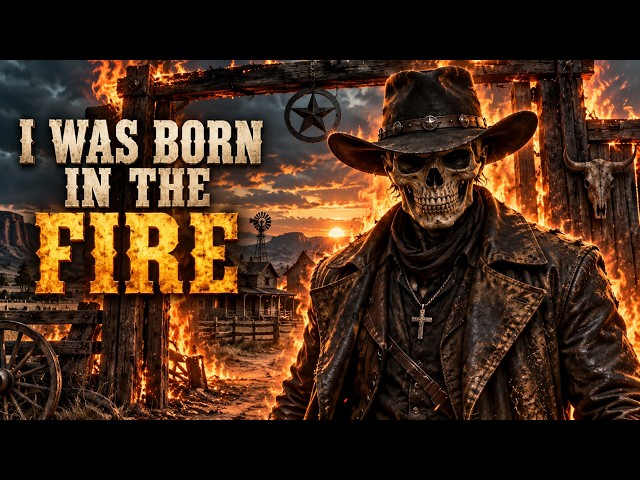 I WAS BORN IN THE FIRE (Official Music Video) | Dark Country | Dark Horizon | Dark Outlaw Country