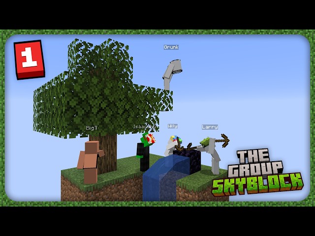 The Group Skyblock: A TERRIBLE First Day
