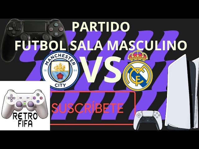 PARTIDO FUTBOL SALA - [MANCHESTER CITY VS REAL MADRID] 29/09/2026 (VOLTA PS5) ⚽⚽⚽⚽ 🥅🥅🥅🥅
