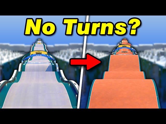 The Trackmania Campaign With Only Straight Line Maps