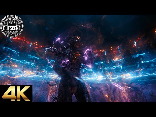[4K UHD IMAX] Barry Duo & Dark Flash Witnesses Multiverse Collapse CUTSCENE | The Flash (2023)