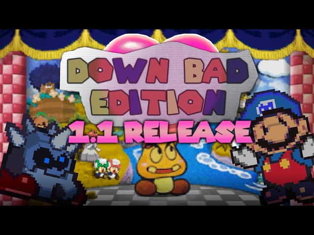 Paper Mario: Down Bad Edition 1.1 Update Trailer