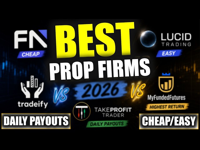 Ranking the BEST Prop Firms of 2026 (in 5 minutes)