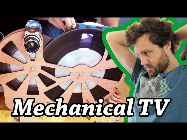 William Osman Builds a Terrible Mechanical TV