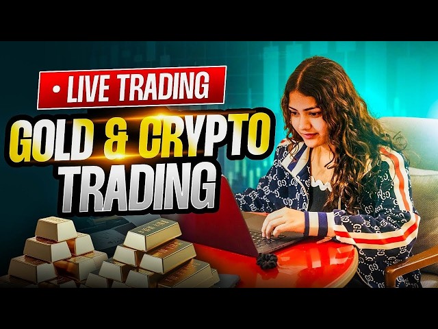 Live Gold, Crypto Trading | 24 SEP | #goldtrading #cryptotrading #bitcoin - MANSI