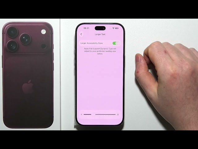iPhone 18 Pro: How To Change Font Size