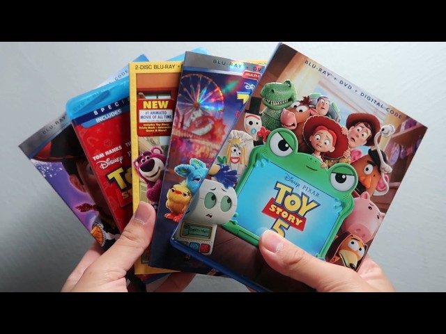 Toy Story 5 Blu-ray Unboxing (One Shot)