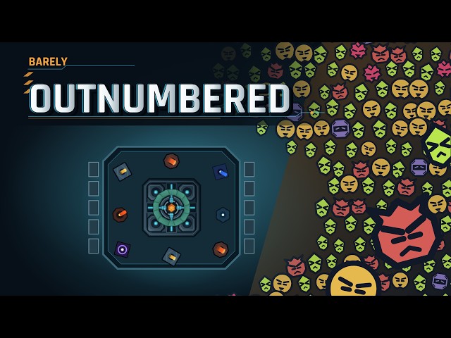 Barely Outnumbered – Gameplay Trailer | Incremental Tower Defense