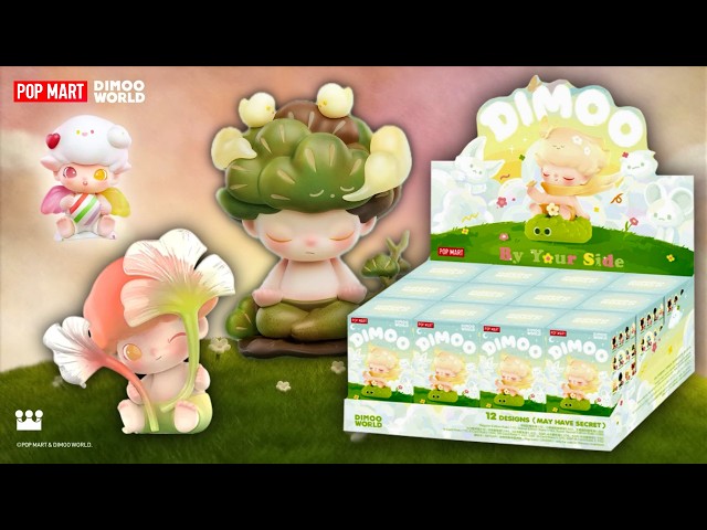 Pop Mart Dimoo By Your Side Full Set Blind Box Unboxing ft. TokyoTreat June box | Calm Cozy Lofi