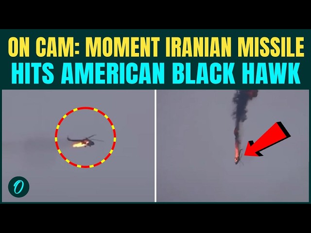 SHOCKING MOMENT: Iranian Missile HITS U.S. Black Hawk During Deadly Pilot Rescue Mission
