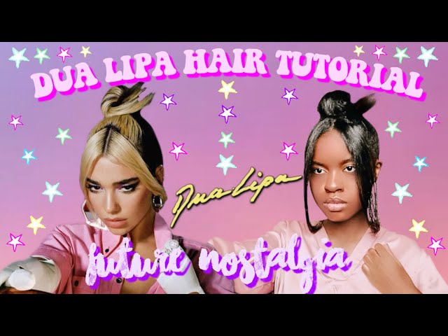 DUA LIPA FUTURE NOSTALGIA/ LEVITATING HAIR TUTORIAL | Iyannah Pierre