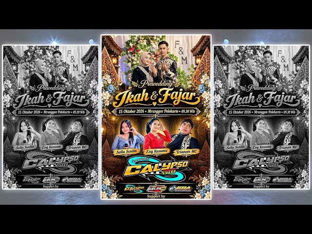 Live CALYPSO Music | Ikah & Fajar | SIDODADI Audio | NEW GALIH
