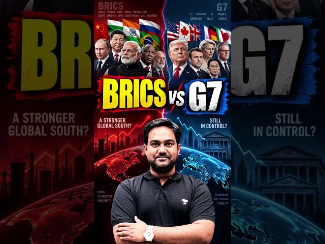 BRICS vs G7 Explained | BRICS Summit 2026 | Putin Visit To India | PM Modi