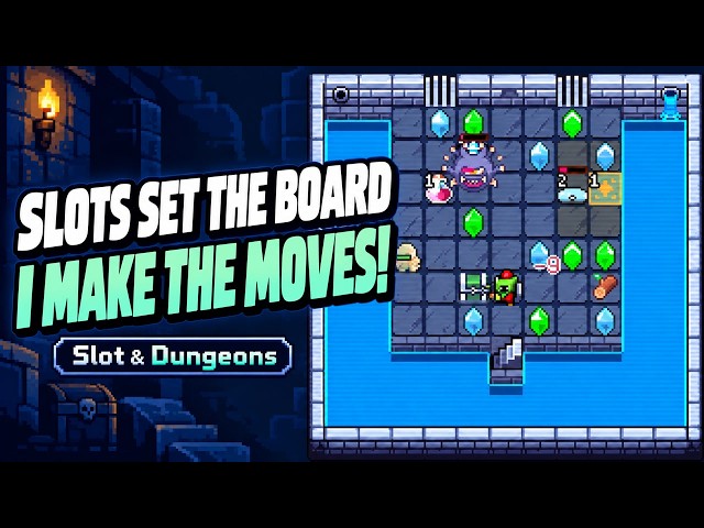 Slots Set the Board, You Fight the Battles! | Slot & Dungeons