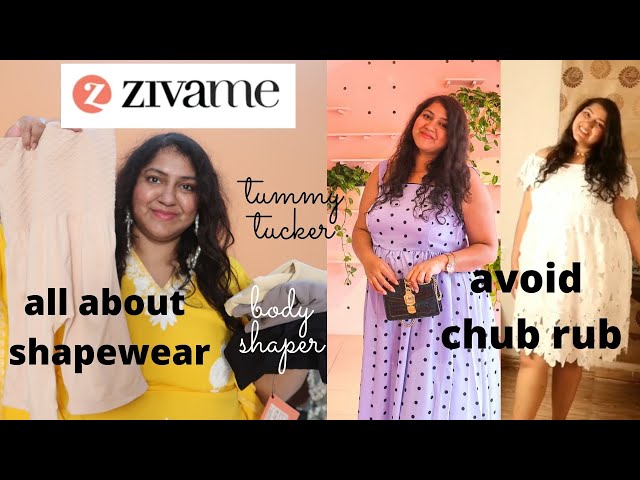 Zivame Haul : tummy tucker, body shaper| What to wear with dresses Curvy Girl Guide|Priyanka Boppana