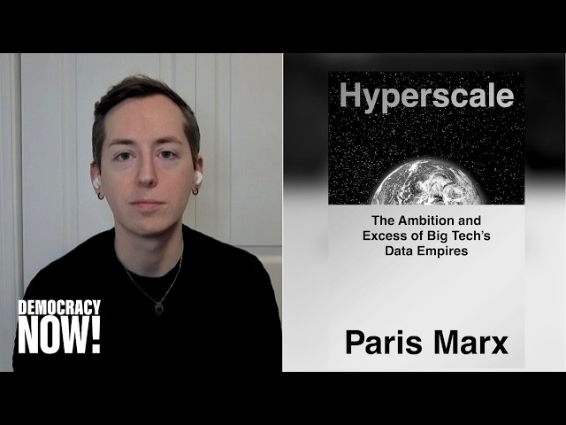 "Hyperscale": Paris Marx on Excess of Big Tech Data Empires & Bernie Sanders' AI Bill