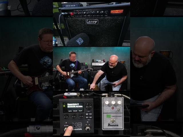 Laney Ironheart Foundry 60-112 with tubescreamer